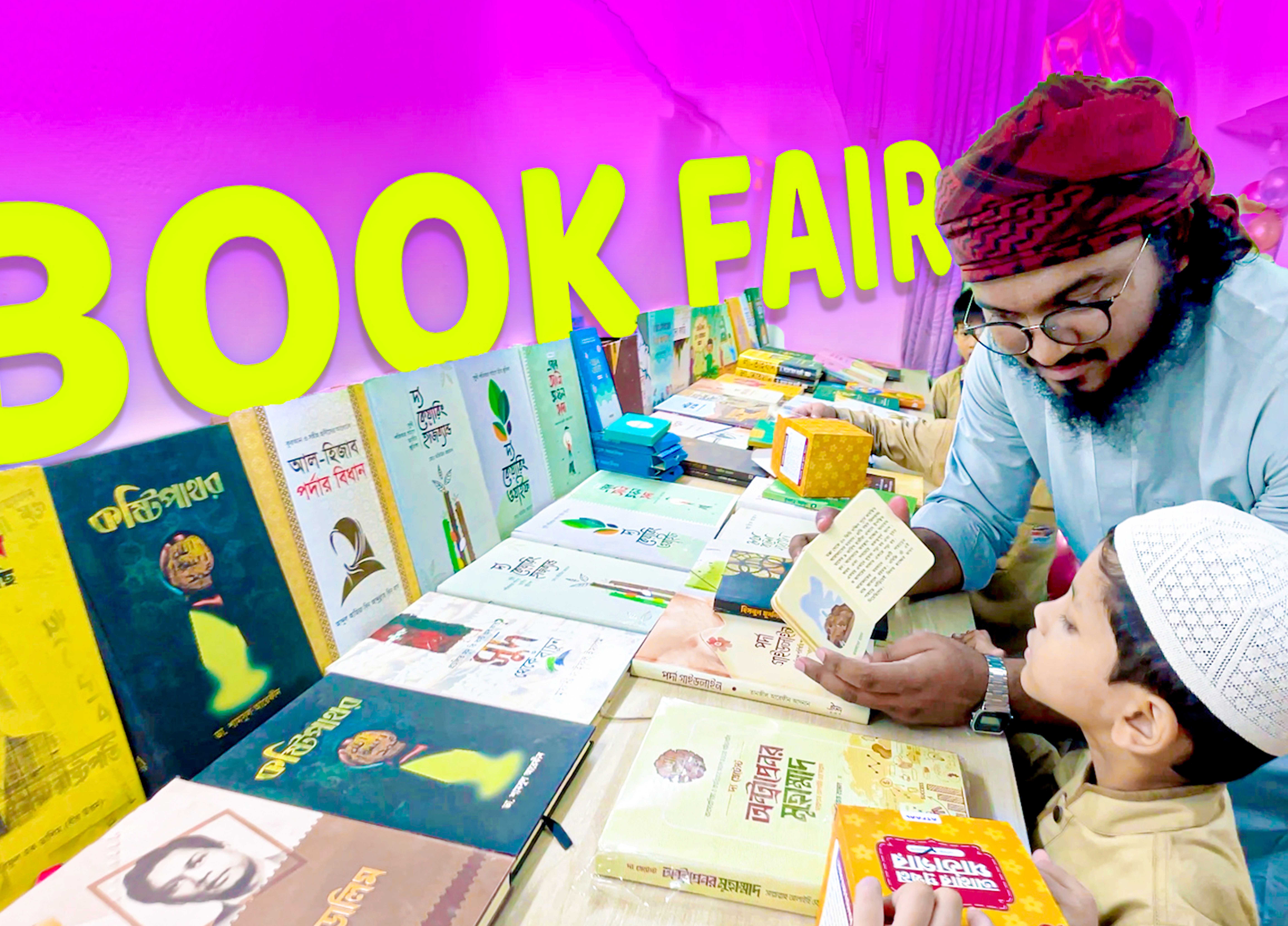 nsight Academy hosted a vibrant Book Fair to celebrate the joy of reading.